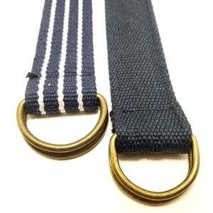 2 Army Style Man Belts